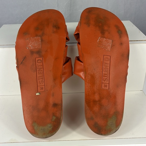 Anthropologie Silent D Helena Sandals in Terra Cotta. - Picture 9 of 10